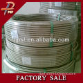 PTFE teflon tube braided with stainless steel